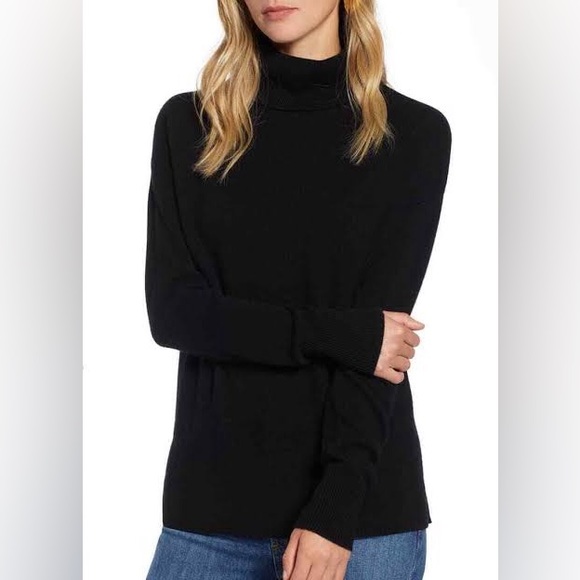 Halogen Sweaters - Halogen Black Turtleneck Sweater Size XS